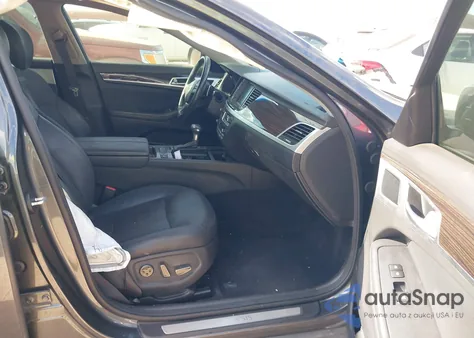 2018 Genesis G80 3.8 из США, поврежденный, VIN KMHGN4JE0JU237966